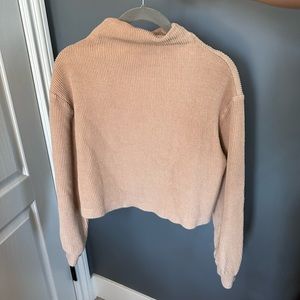 REFORMATION Camel sweater top